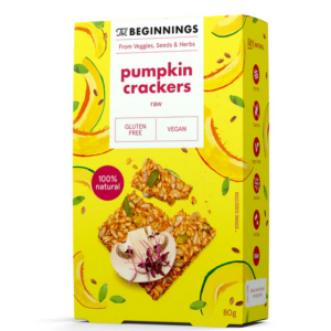 Pompoen crackers koolhydraatarm
