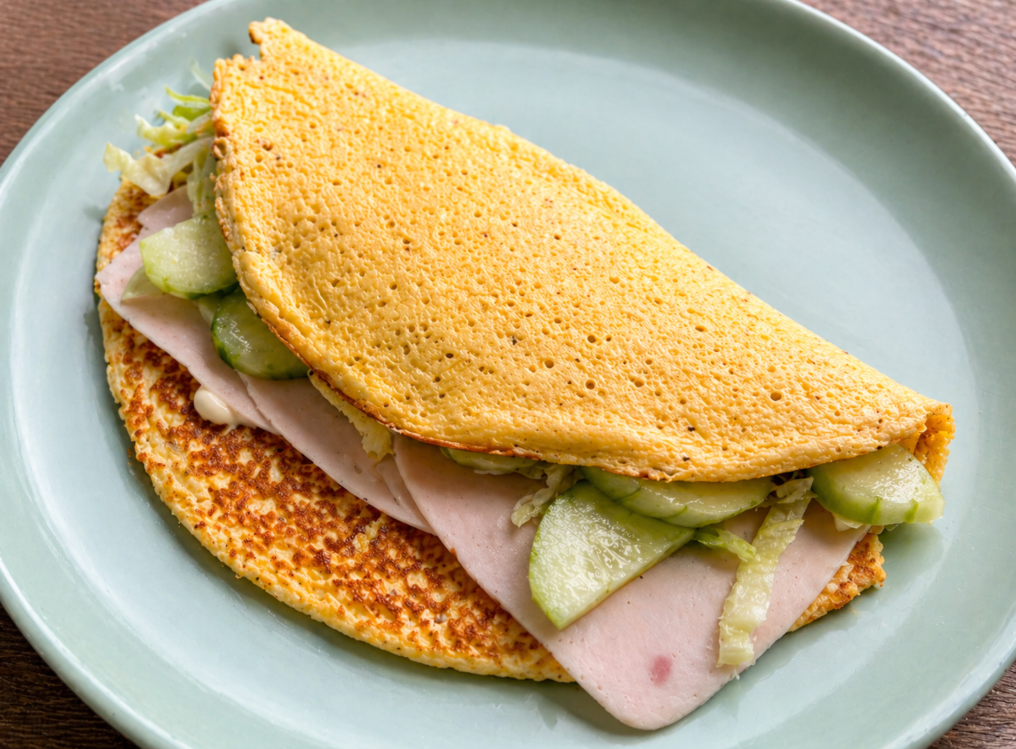 Cottage cheese wrap pan