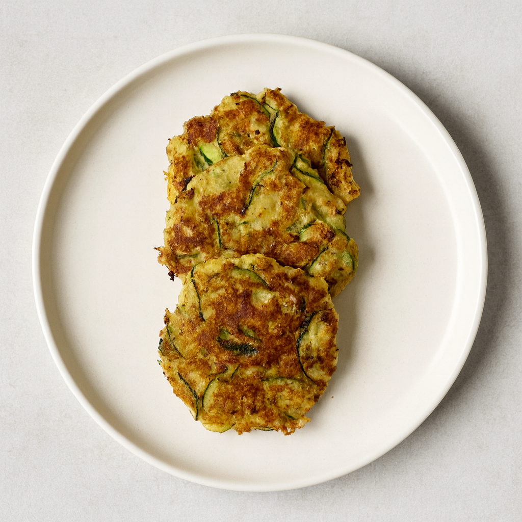 Courgettepannenkoekjes Courgettepannenkoekjes